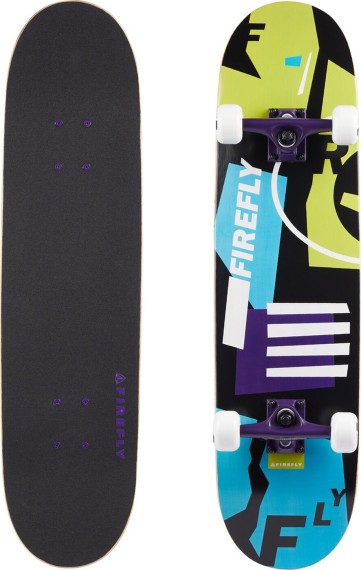 FIREFLY Skateboard SKB 505 BLACK/PURPLE/WHITE