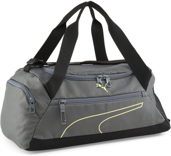PUMA Fundamentals Sports Bag XS MINERAL GRAY-LIME SHEEN
